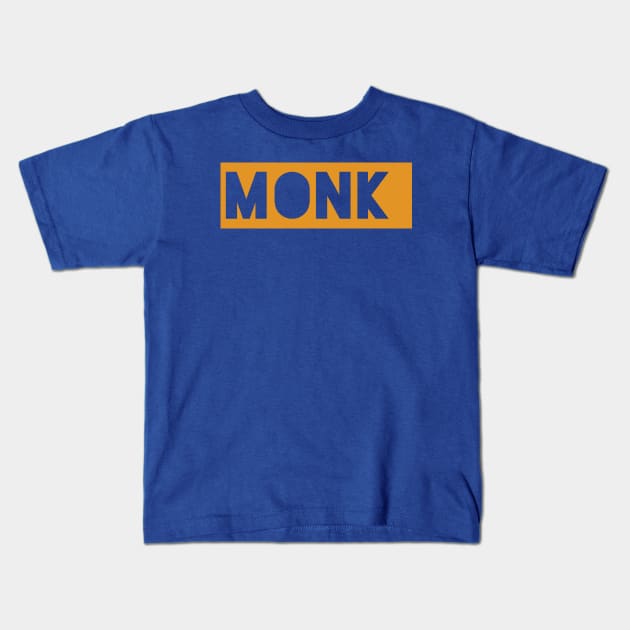 MONK Kids T-Shirt by Trigger413